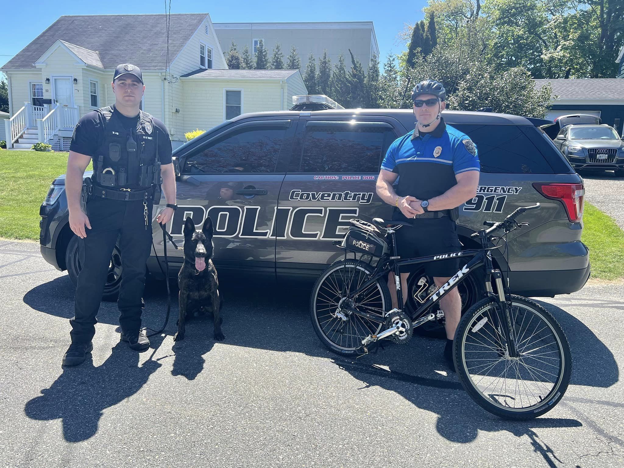 2023 Parade - K9 and Bike patrol