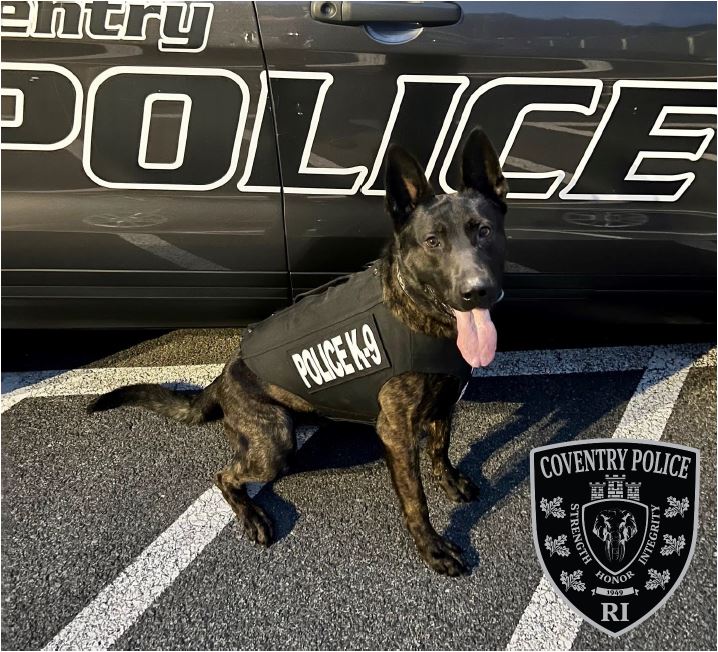 K9 Nixo gets a bullet/stab proof vest!